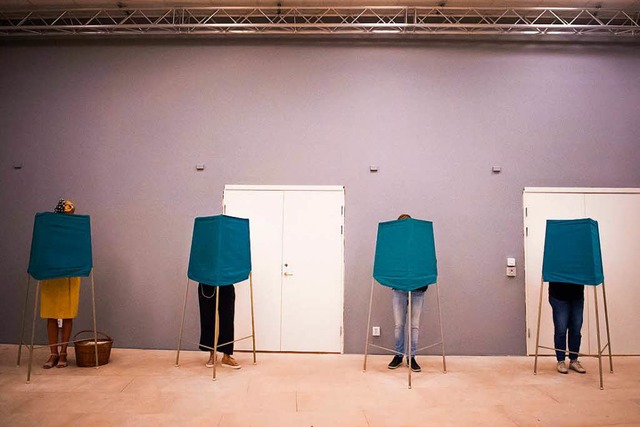 Wahltag in Schweden  | Foto: dpa