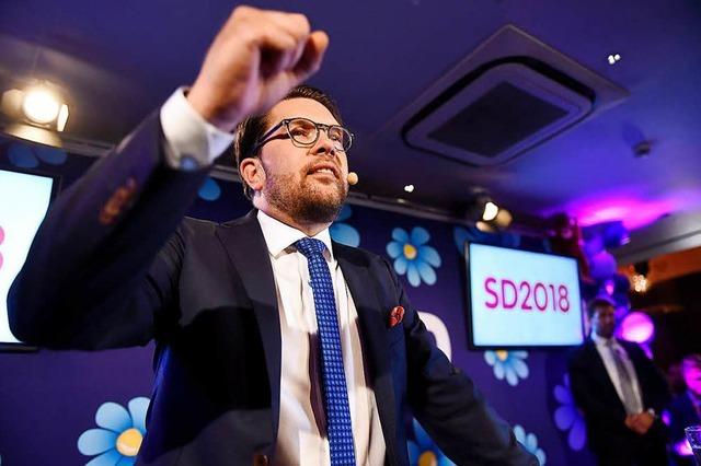 Schweden vor extrem schwieriger Koalitionsbildung – wegen Rechtspopulisten
