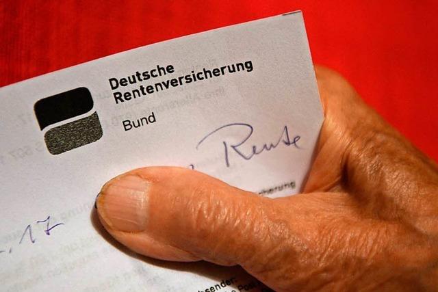 Peter Wei zum Rentenpaket: 