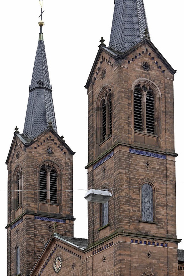 Die Kirche Peter und Paul in Lahr   | Foto: Breithaupt