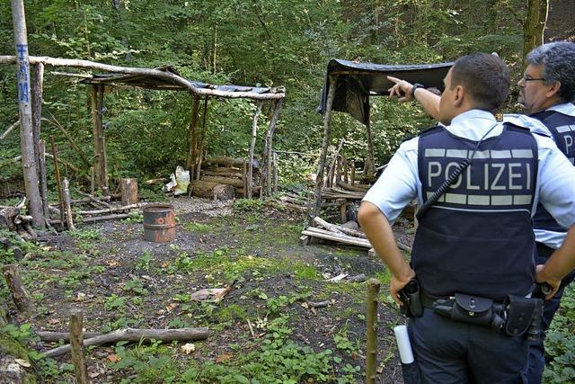 Hütten haben im Naturschutzgebiet Krebsbachtal nichts zu suchen