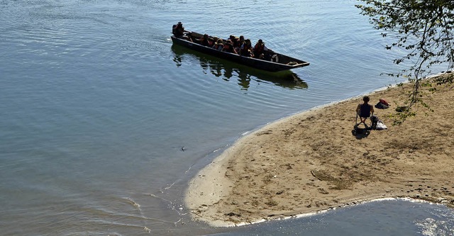 Ein sauberes Rheinufer wirkt  einladend und zeigt Respekt vor der Natur.   | Foto: Ingrid Bhm-Jacob