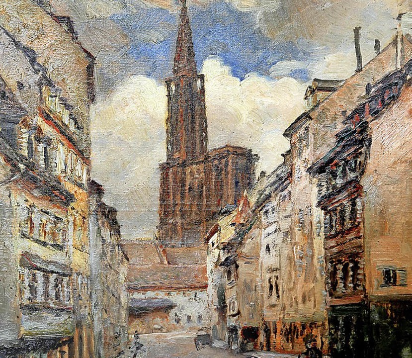 Zwei Künstler sehen Straßburg Offenburg Badische Zeitung