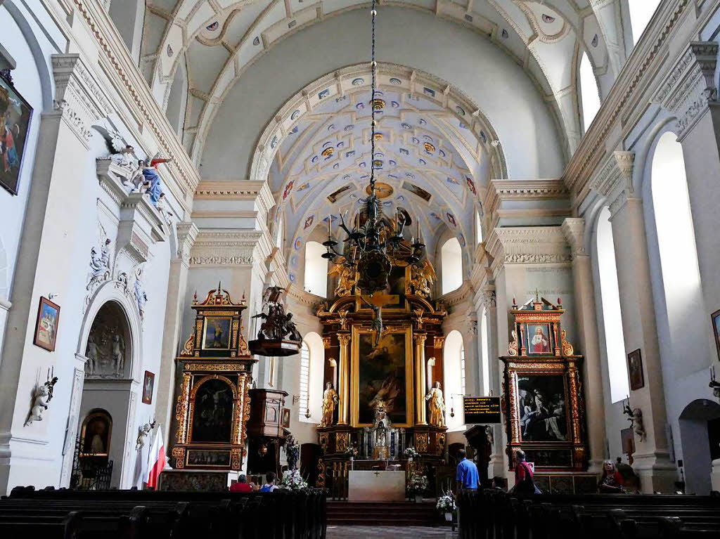 Barocke Pfarrkirche von 1586 mit ltester erhaltener Orgel Polens (von 1620)