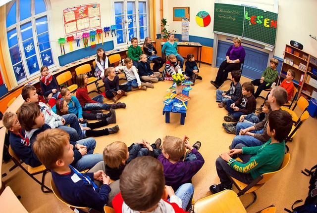 Die Schule ist ein Ort, an dem man fr... Sinne der Persnlichkeitsentwicklung.  | Foto: Jens Bttner