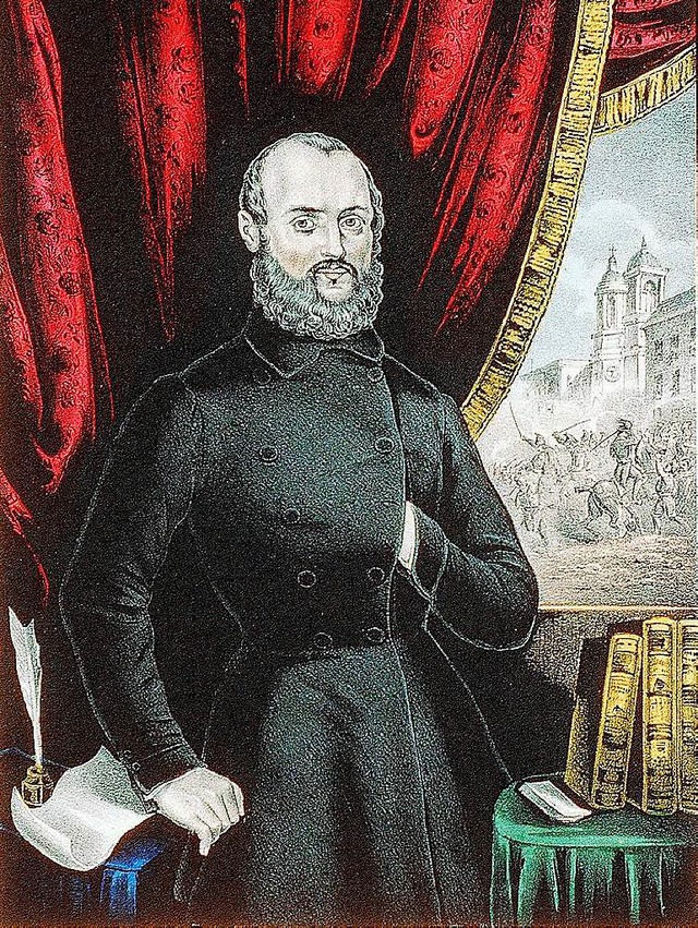 Gustav Struve 1848  | Foto: Ernst Brugger