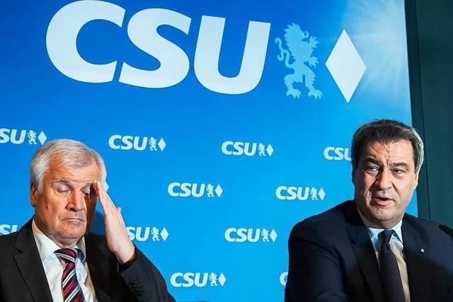 Die CSU ist vor der Wahl ratlos bis panisch