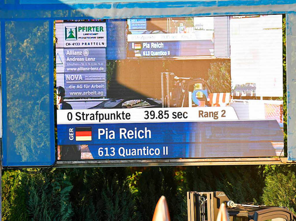 Niklas Krieg war da, Pia Reich und auch Nationenpreisreiter Mario Walter: Vier Tage lang wurde beim groen Schopfheimer Turnier geritten, inklusive Ringmeisterschaft.