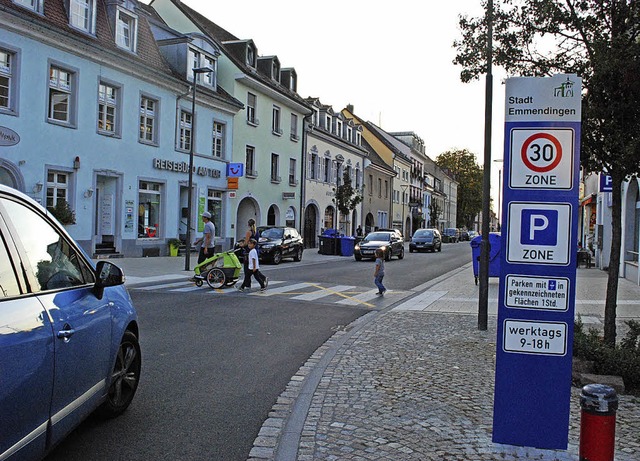 Die Karl-Friedrich-Strae nach der Umg...tag wird die Einweihung gro gefeiert.  | Foto: Sylvia-Karina Jahn