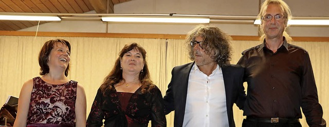 Klassische Traummelodien in Bestform p...assar und Johannes Schanz (von links).  | Foto: Martha Weishaar
