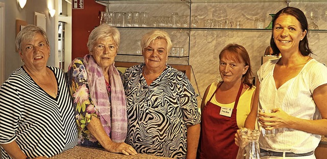Sie knnten im Caf &#8222;ansprechBaa...s, Silvana Brus und Anja Rosenfelder.   | Foto: Caritas