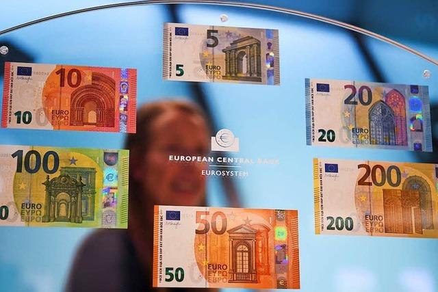 EZB stellt überarbeitete Euro-Banknoten vor – neue Scheine ab Mai