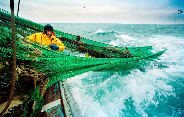Fischer auf hoher See.   | Foto: dpa