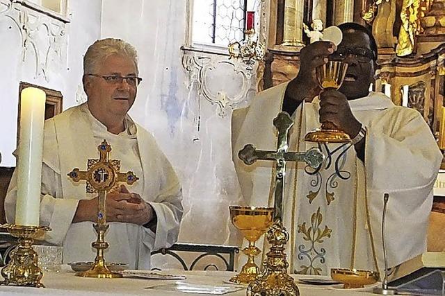 Glubige pilgern zur Wallfahrtskirche Todtmoos