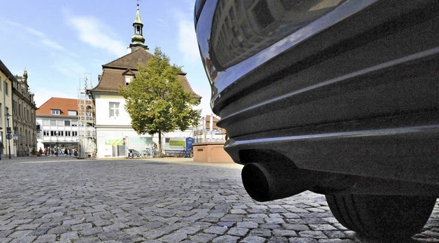 Gestiegen sind die Kohlendioxidemissio...h mehr zugelassene Fahrzeuge erklrt.   | Foto: Markus Zimmermann