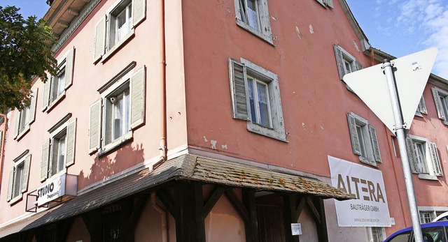Das Eckhaus Haupt-/Mattenleestrae sol...Diskussionen gab&#8217;s dazu im BUT.   | Foto: Marlies Jung-Knoblich