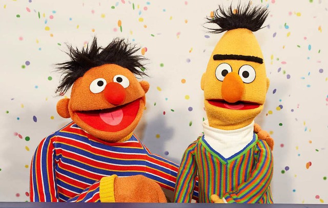 Ernie und Bert sind seit Jahrzehnten unzertrennlich.  | Foto: dpa