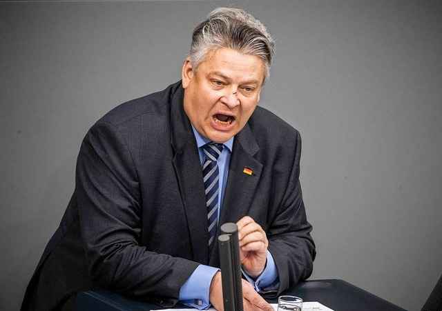 Thomas Seitz (AfD) im Bundestag  | Foto: dpa