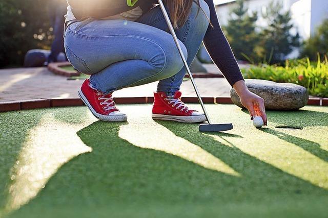 Minigolf in der Region