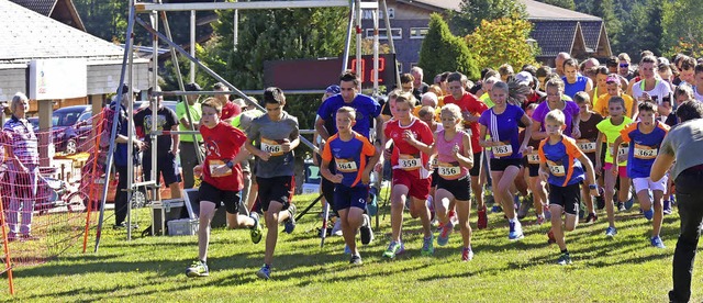 Beim Schwarzwlder Schinkenlauf nahmen...en und Einzellufer aus Bonndorf teil.  | Foto: Kara Tiedemann