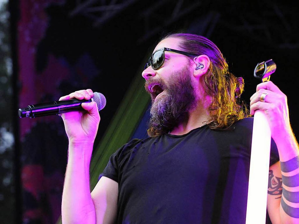 Ex-Reamon-Snger Rea Garvey rockt am Samstag in der Freiburger Sick-Arena.  | Foto: Markus Zimmermann