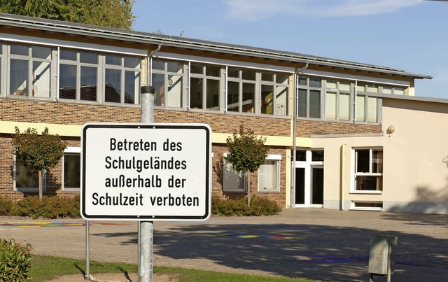 Die Fassade der Hansjakob-Frderschule Orschweier soll wrmegedmmt werden.   | Foto: Klaus Fischer