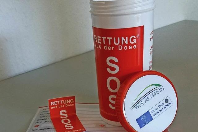 Neue Rettungsdosen sind da