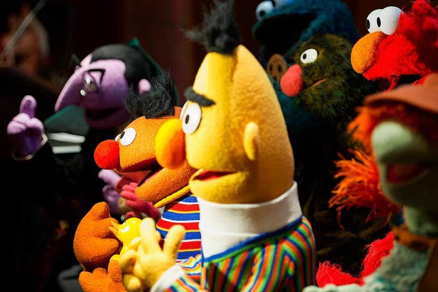 Ernie und Bert: Gegenstzliche Charaktere, die sich lieben.  | Foto: AFP