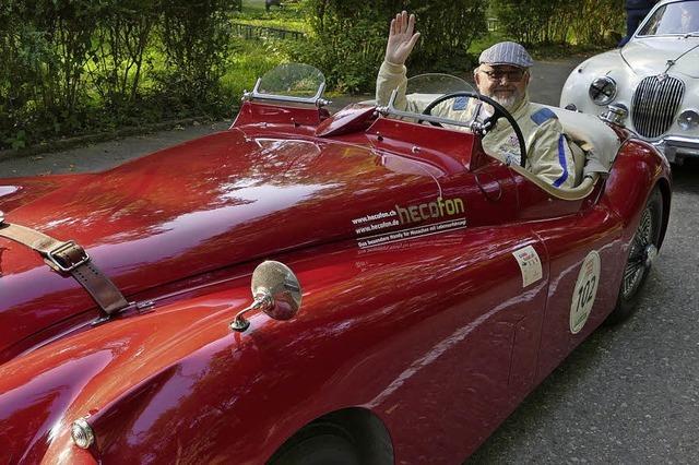 160 historische Rennwagen werden am Samstag und Sonntag am Eggberg in Bad Sckingen erwartet