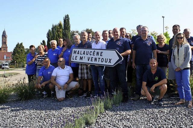 Feuerwehr freut sich ber Gste aus der Provence