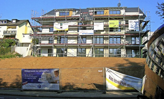 Neubau an der Tennenbacher Strae: Im ... soll es diese Dimension nicht geben.   | Foto: Sylvia-Karina ahn