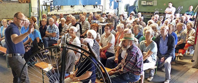 Der VdK-Ortsverband hlingen-Grafenhau... von seinem Urgrovater Johann Kraus.   | Foto: Elisabeth Baumeister