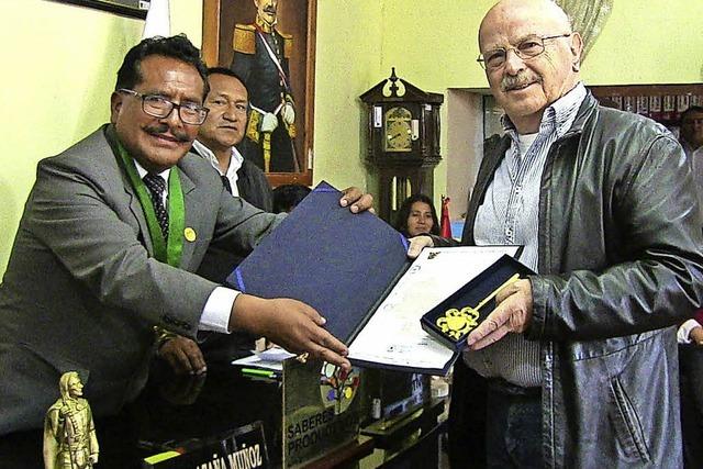 Peru dankt Ayuda Andina mit 