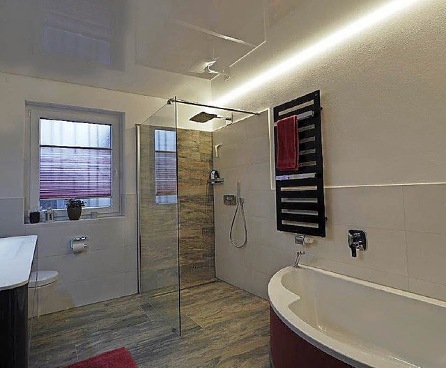 Eine edle, pflegeleichte und saubere L...nk neuartiger Versiegelungstechniken.   | Foto: Baden und Wohnen