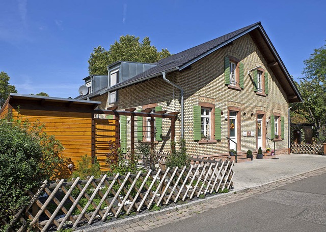 Ein Wohnhaus in der BASF-Arbeitersiedl... Werkswohnungen eine lange Tradition.   | Foto: BASF (dpa)