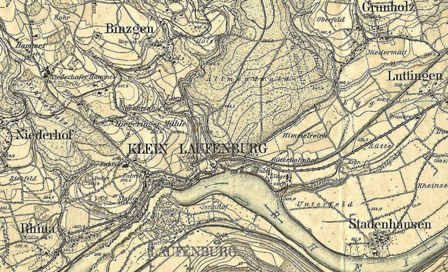 Die erste topographische Karte im Mas...chnitt stammt von 1897.                 | Foto:  Richard Kaiser