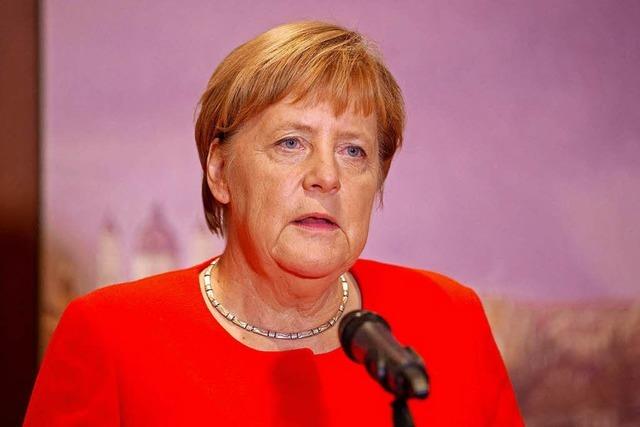 Merkel will 