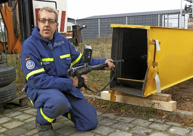 205 Kilo Marihuana waren in Stahltrge...d nach Breisach geschmuggelt worden.    | Foto:  Peters