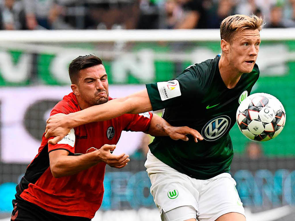 Der erste Dreier ist perfekt: Der Sportclub Freiburg setzt sich Wolfsburg mit 3:1 durch: