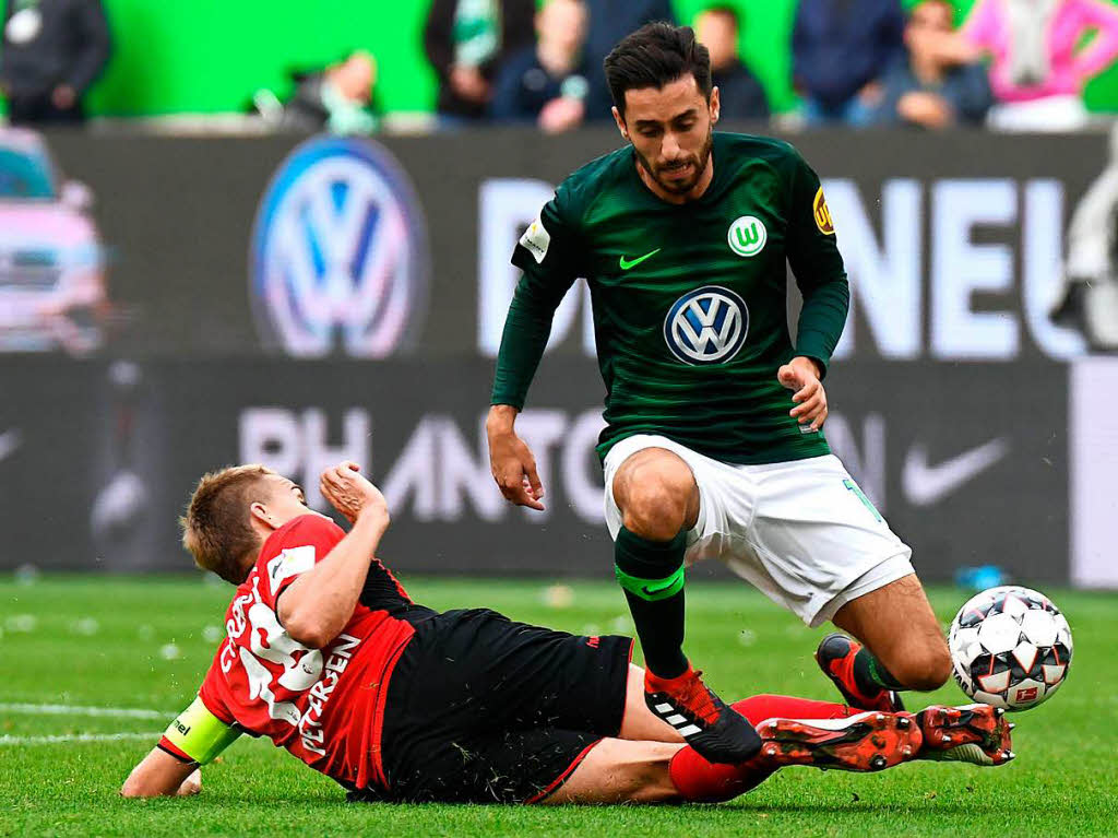 Der erste Dreier ist perfekt: Der Sportclub Freiburg setzt sich Wolfsburg mit 3:1 durch: