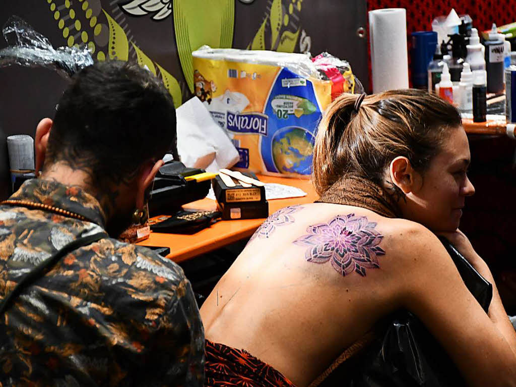 Ttowierkunst aus aller Welt bei der 5. Tattoo & Art Show in Lrrach