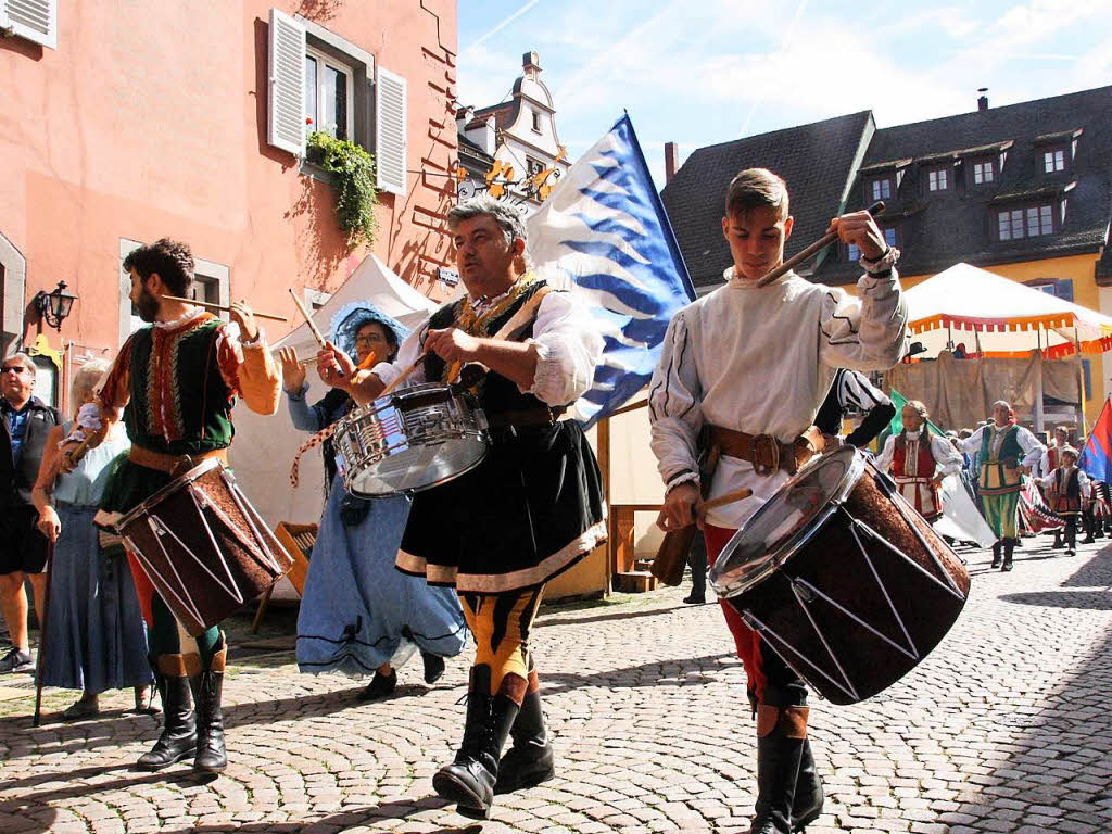 „Zurck in die Vergangenheit“ hie es bei den Staufener Stadtgeschichten (Stages) 2016.