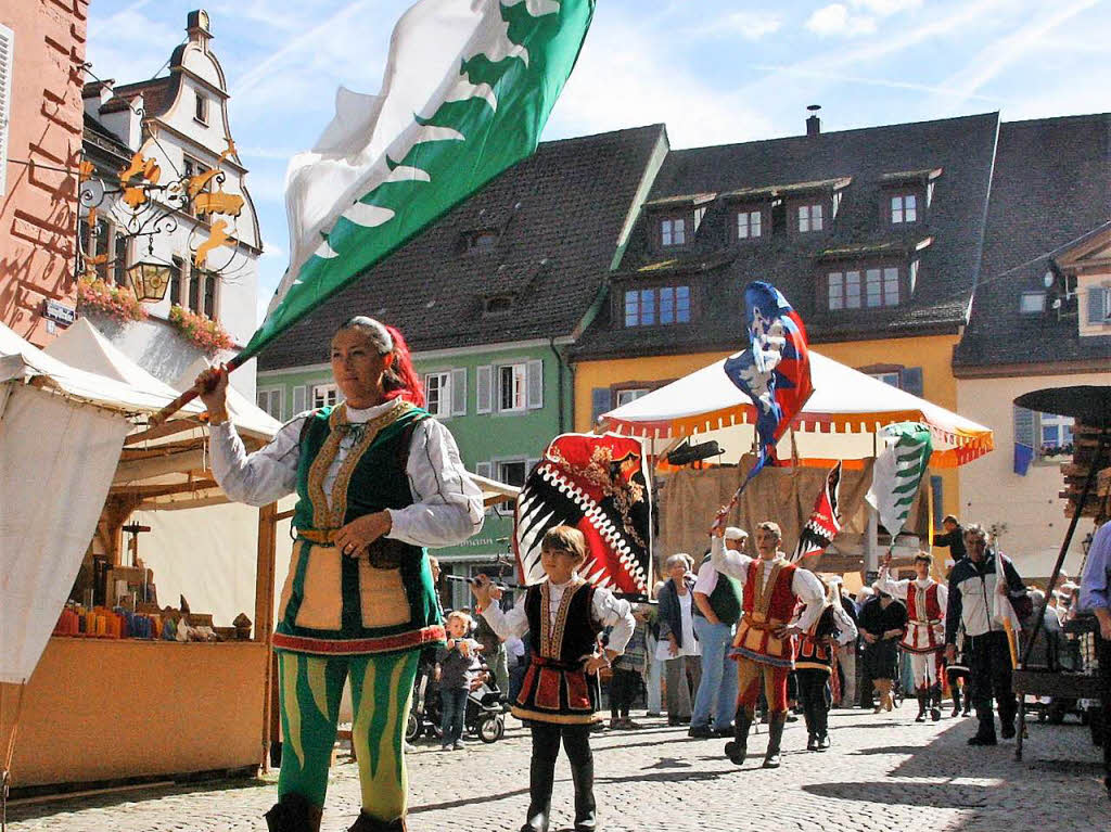 „Zurck in die Vergangenheit“ hie es bei den Staufener Stadtgeschichten (Stages) 2016.