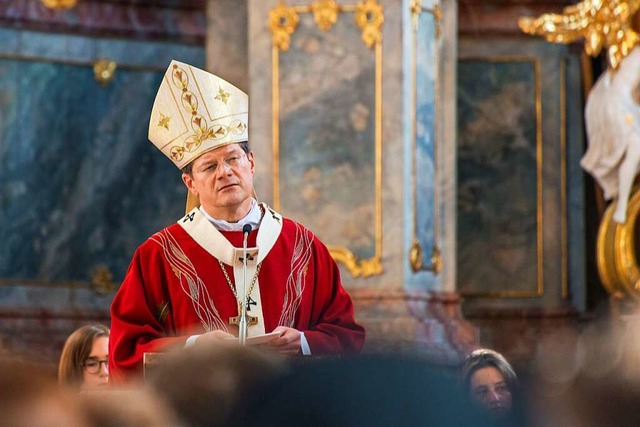 Seit 2014 ist Stephan Burger Erzbischo...ge stamm aus Lffingen im Schwarzwald.  | Foto: Olaf Michel