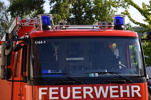 Die Teninger Feuerwehr musste erneut a... und einen Brand lschen (Symbolbild).  | Foto: Jonas Hirt