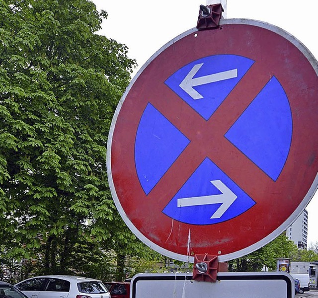 Im Wohngebiet beim Messegelnde darf nicht geparkt werden.   | Foto: archivfoto: Bamberger