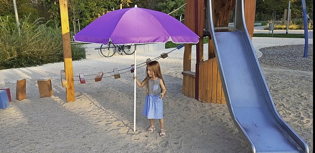 Die Grnen fordern Sonnenschutz fr Spielpltze.   | Foto: privat