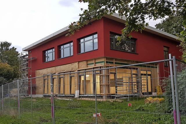 Endspurt für Schallstadts neues Schulgebäude