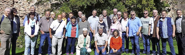 <BZ-FotoAnlauf>In Heidelberg </BZ-FotoAnlauf>ging die Gruppe auch zum Schloss.   | Foto: Privat