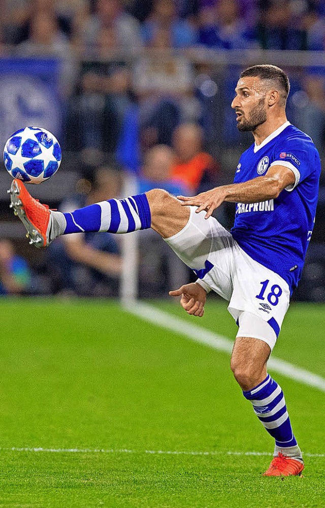 Daniel Caligiuri kehrt mit Schalke in den Breisgau zurck.   | Foto: dpa